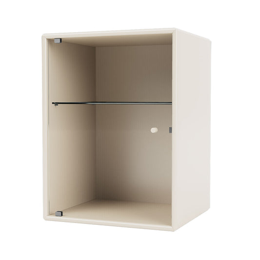 Ripple Bathroom Unit | Oat Lacquer