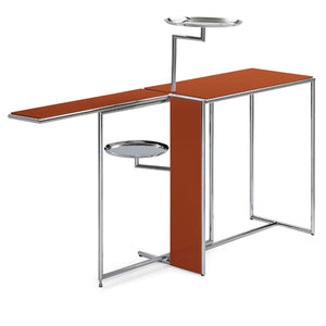 Eileen Gray Rivoli Table | Chinese Red Lacquer