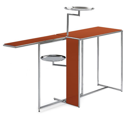 Eileen Gray Rivoli Table | Chinese Red Lacquer