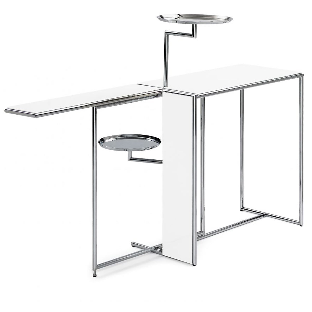 Eileen Gray Rivoli Table | White Lacquer