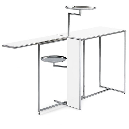 Eileen Gray Rivoli Table | White Lacquer
