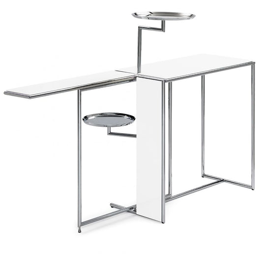 Eileen Gray Rivoli Table | White Lacquer