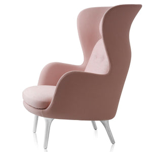 Ro Chair | Pink Canvas 614 Seat and Back Cushions