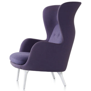 Ro Chair | Dark Navy Canvas 794 Seat and Back Cushions