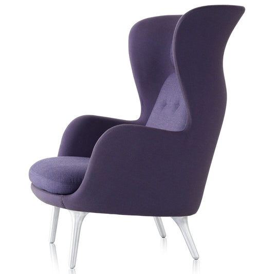 Ro Chair | Dark Navy Canvas 794 Seat and Back Cushions