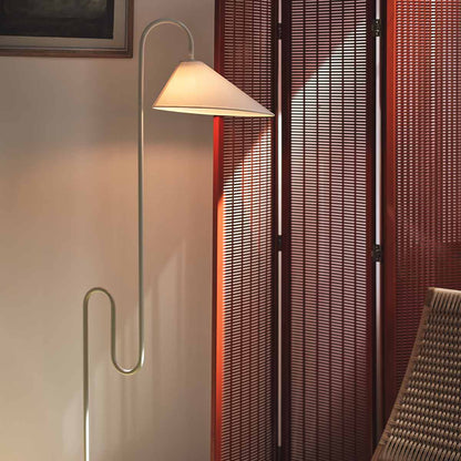 Eileen Gray Roattino Floor Lamp | White Lacquered Steel
