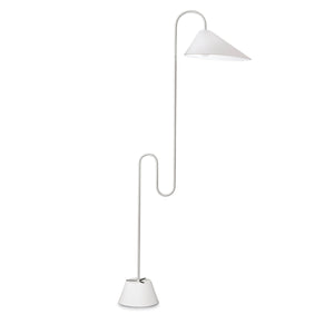 Eileen Gray Roattino Floor Lamp | White Lacquered Steel