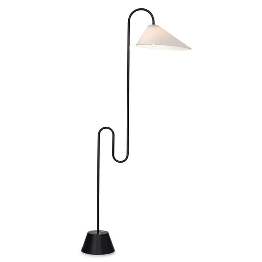 Eileen Gray Roattino Floor Lamp | Black Lacquered Steel