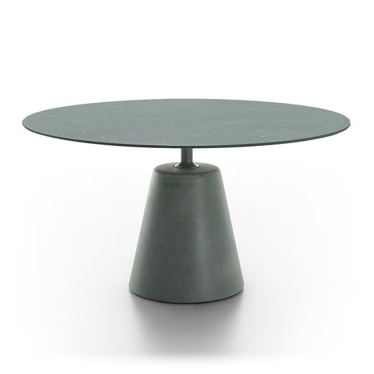 Rock Outdoor Table | Green Stone Chip Top