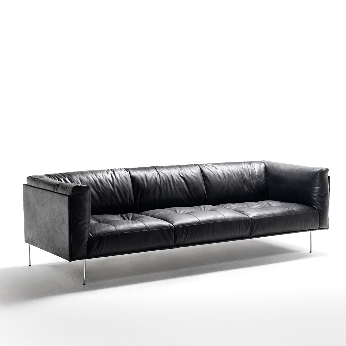 Rod Sofa 285cm | Blue Black 05 Tosca Upholstery
