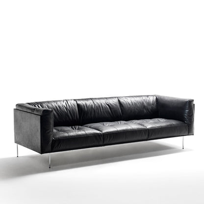 Rod Sofa 285cm | Blue Black 05 Tosca Upholstery
