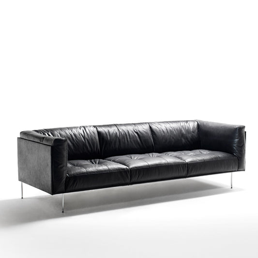 Rod Sofa 285cm | Blue Black 05 Tosca Upholstery