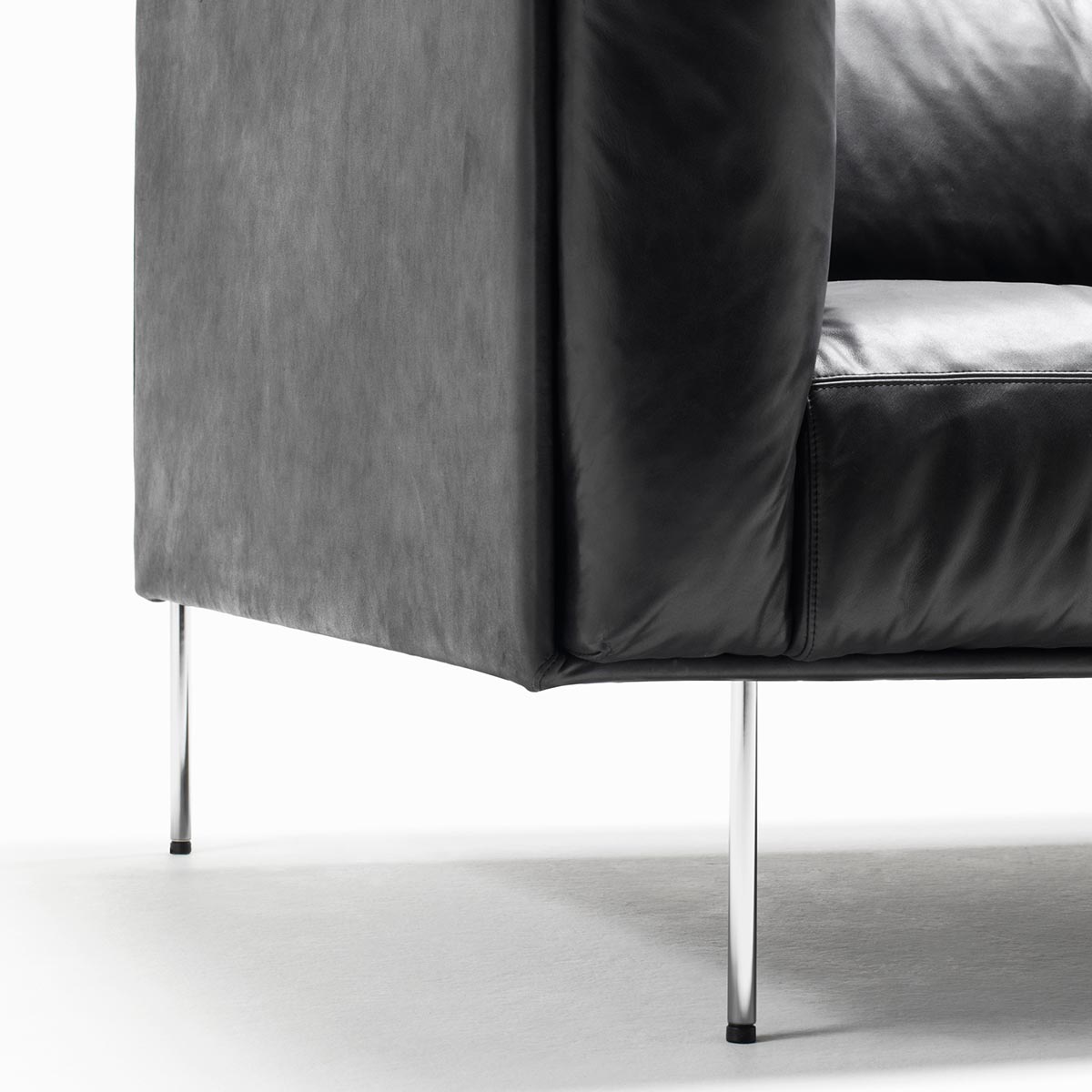 Rod Sofa 285cm | Blue Black 05 Tosca Upholstery