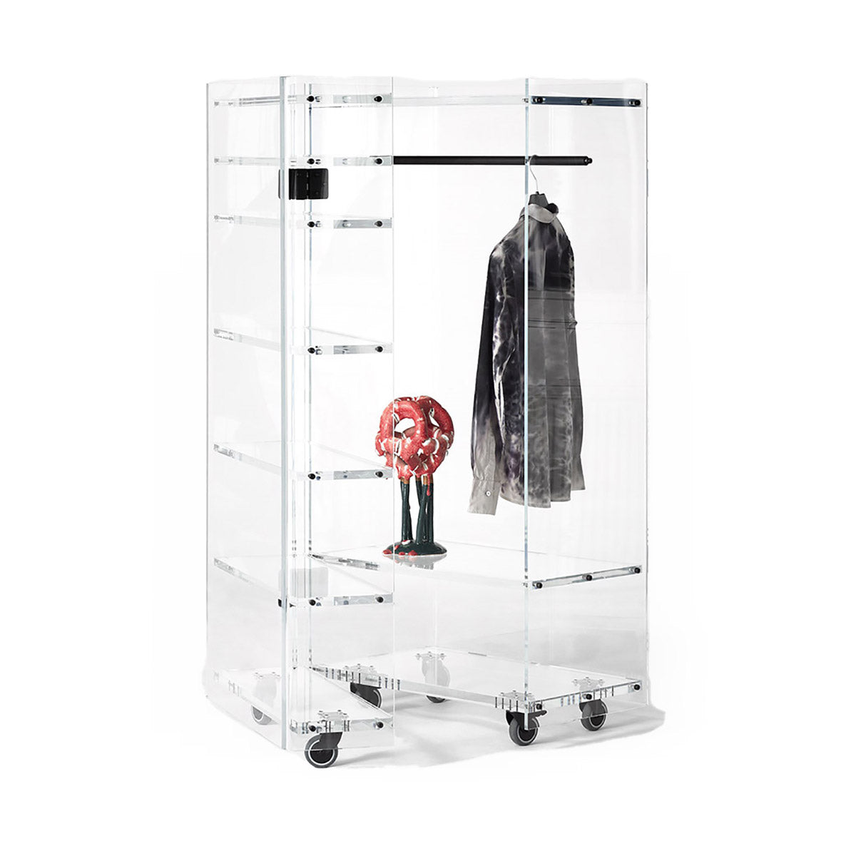 Roller Cabinet | Transparent Acrylic