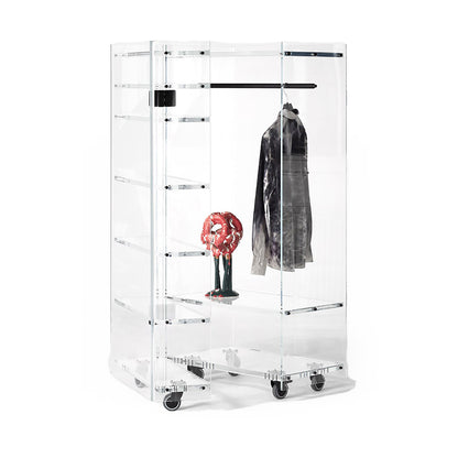 Roller Cabinet | Transparent Acrylic