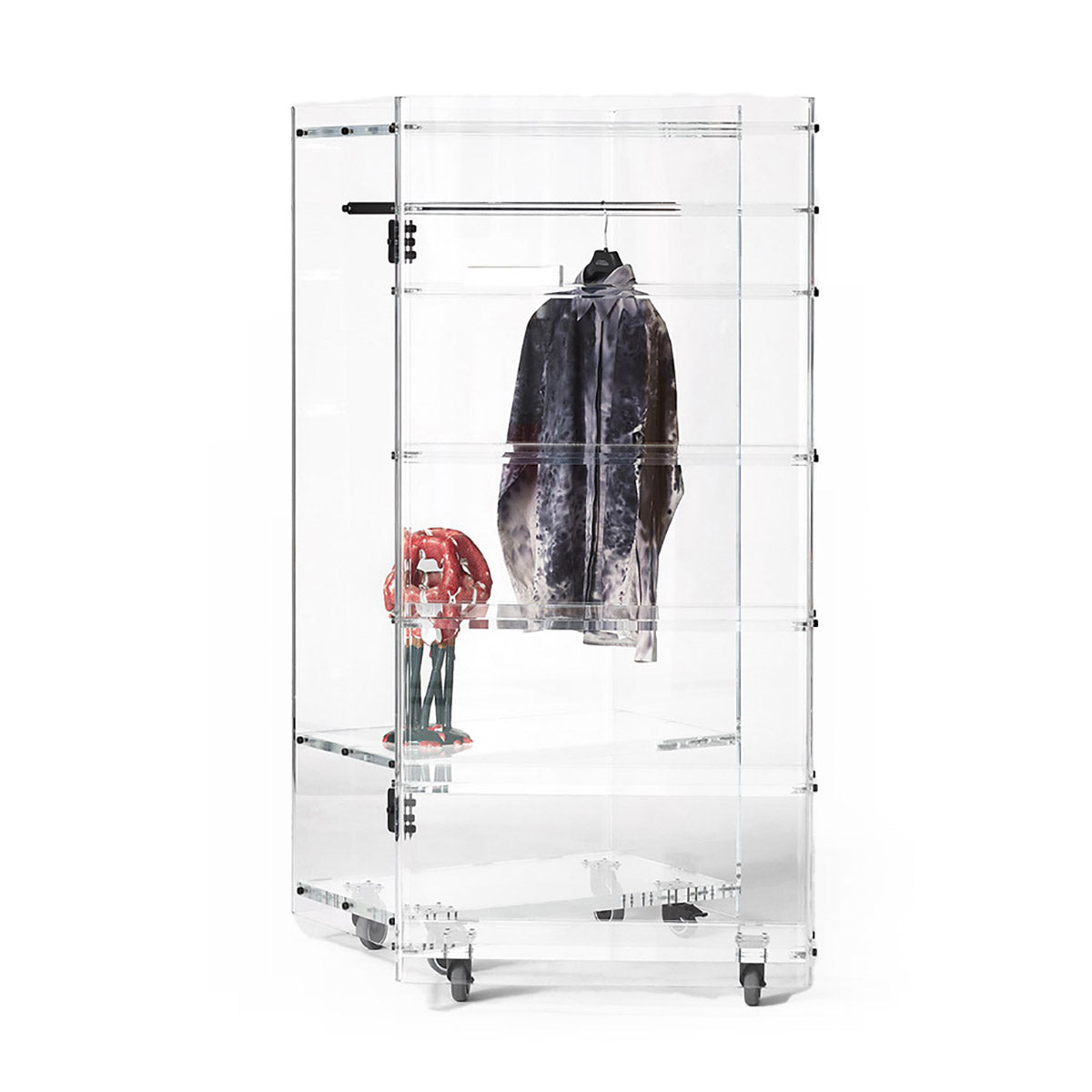 Roller Cabinet | Transparent Acrylic