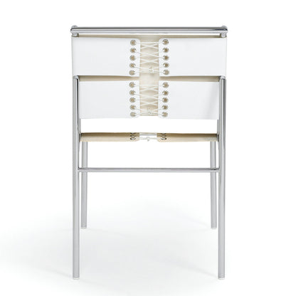Eileen Gray Roquebrune Chair | White Leather