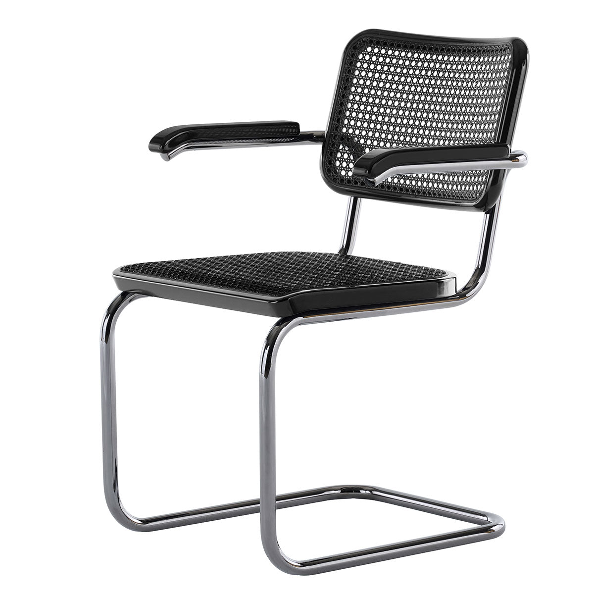 S64 Jil Sander Serious Edition | Dark Melange Canework and Graphite Black Wood