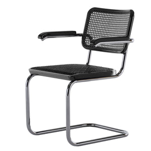 S64 Jil Sander Serious Edition | Dark Melange Canework and Graphite Black Wood
