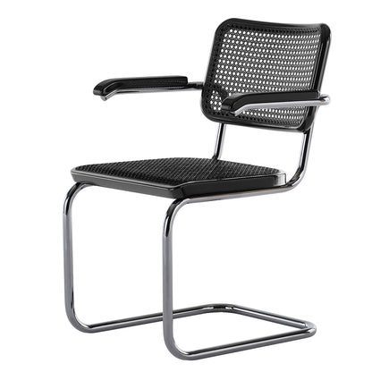 S64 Jil Sander Serious Edition | Dark Melange Canework and Graphite Black Wood