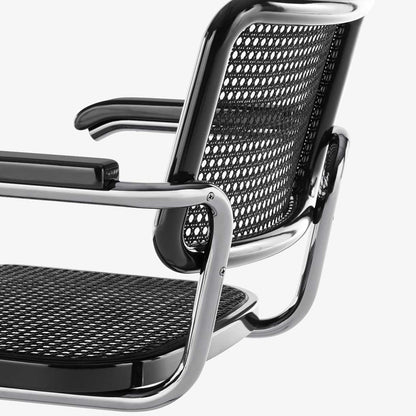 S64 Jil Sander Serious Edition | Dark Melange Canework and Graphite Black Wood