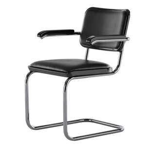 S64 Jil Sander Serious Edition | Graphite Black Leather and Wood