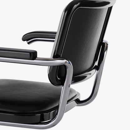 S64 Jil Sander Serious Edition | Graphite Black Leather and Wood