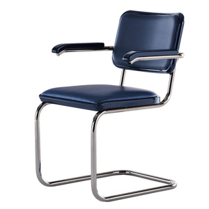 S64 Jil Sander Serious Edition | Graphite Blue Leather and Wood