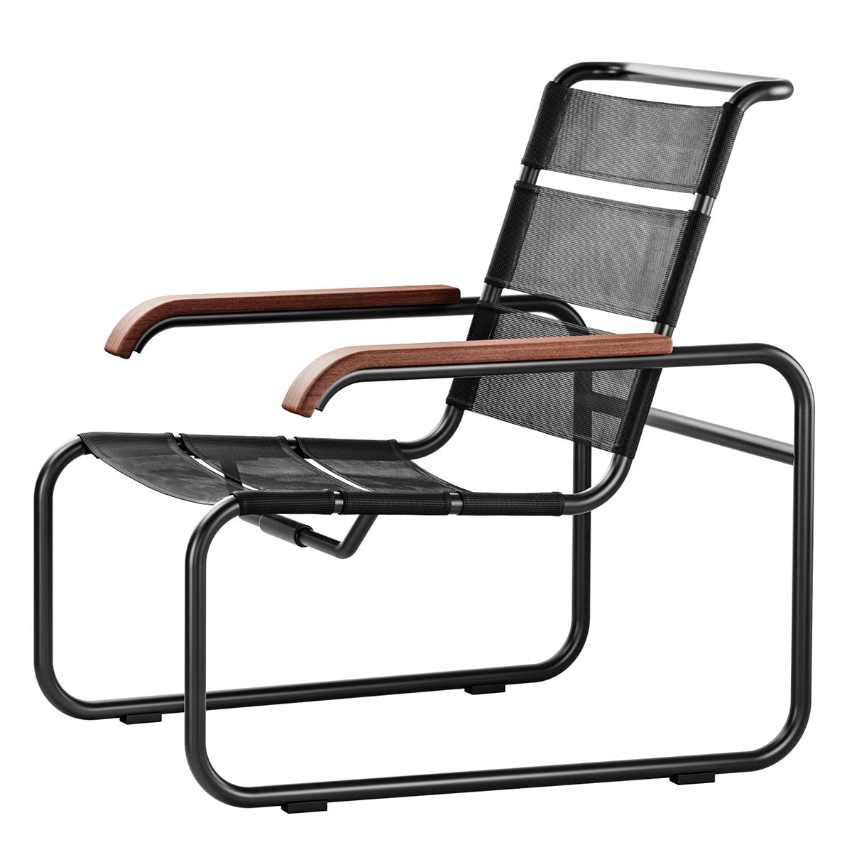 S35N All Seasons Lounge Chair | White Mesh