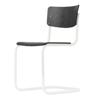 S43 Chair - Classics in Colour | Grey-Black Stained Beech Seat and Back