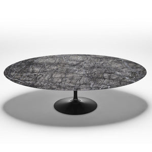 Saarinen Oval Dining Table | Grigio Carnico Marble Top