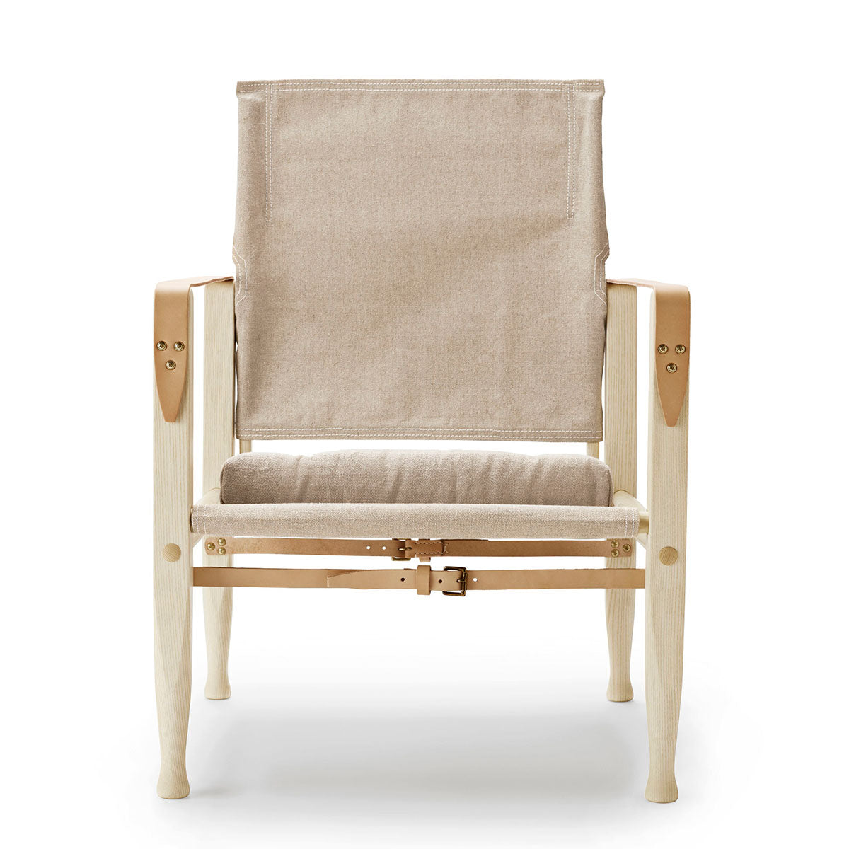 Safari Chair | Natural Canvas Seat and Back