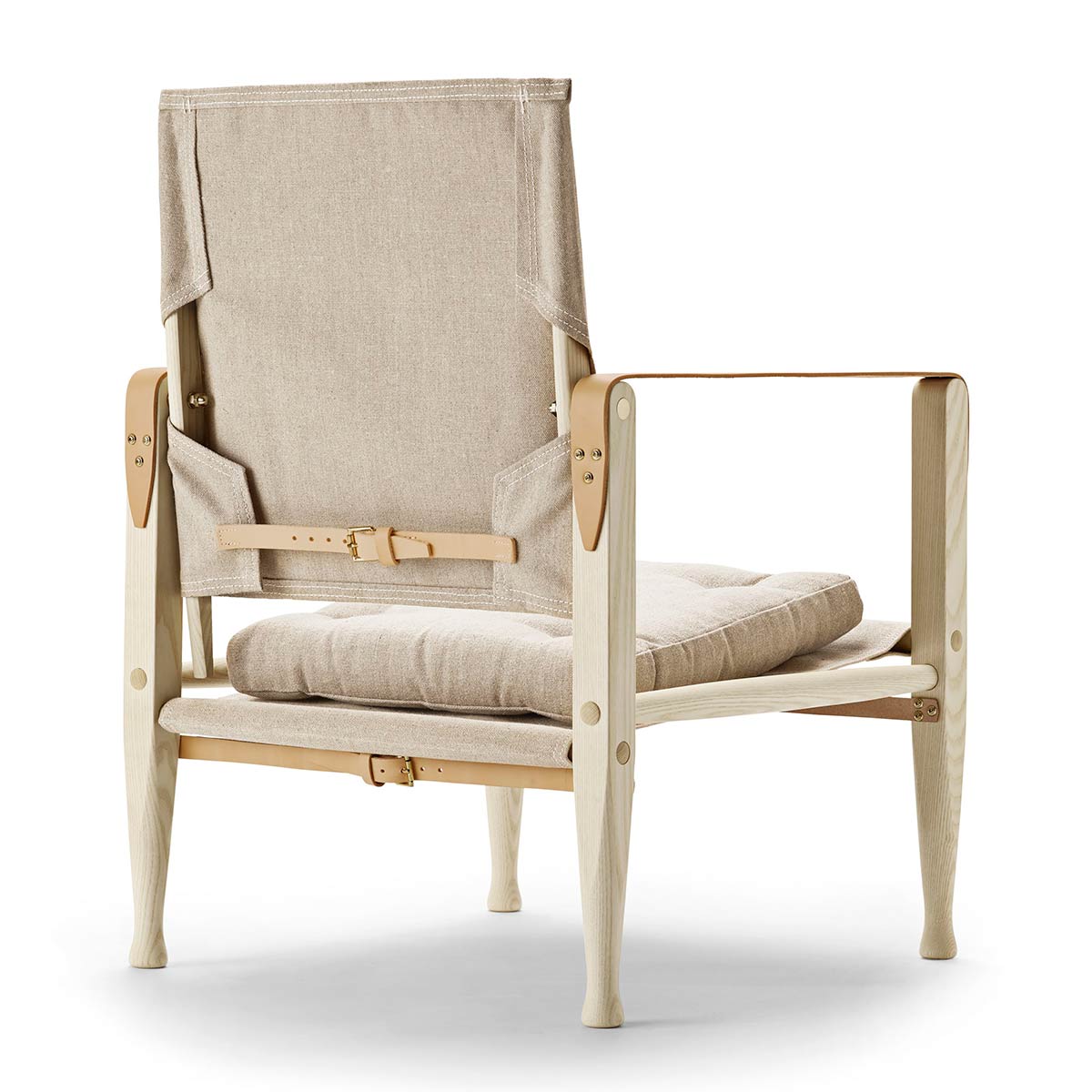 Safari Chair | Natural Canvas Seat and Back
