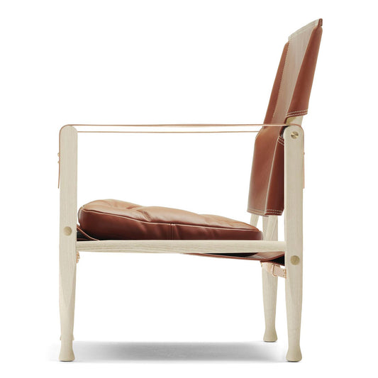 Safari Chair | Thor Cognac Leather Seat and Back
