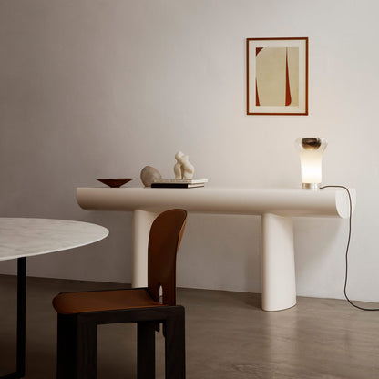Scarpa 121 Dining Chair | Cognac Saddle Leather Upholstery