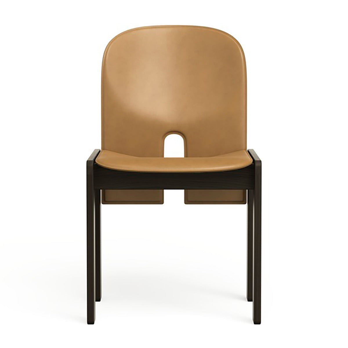 Scarpa 121 Dining Chair | Naturale Saddle Leather Upholstery