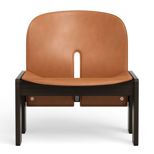 Scarpa 925 Lounge Chair | Cognac Saddle Leather Upholstery