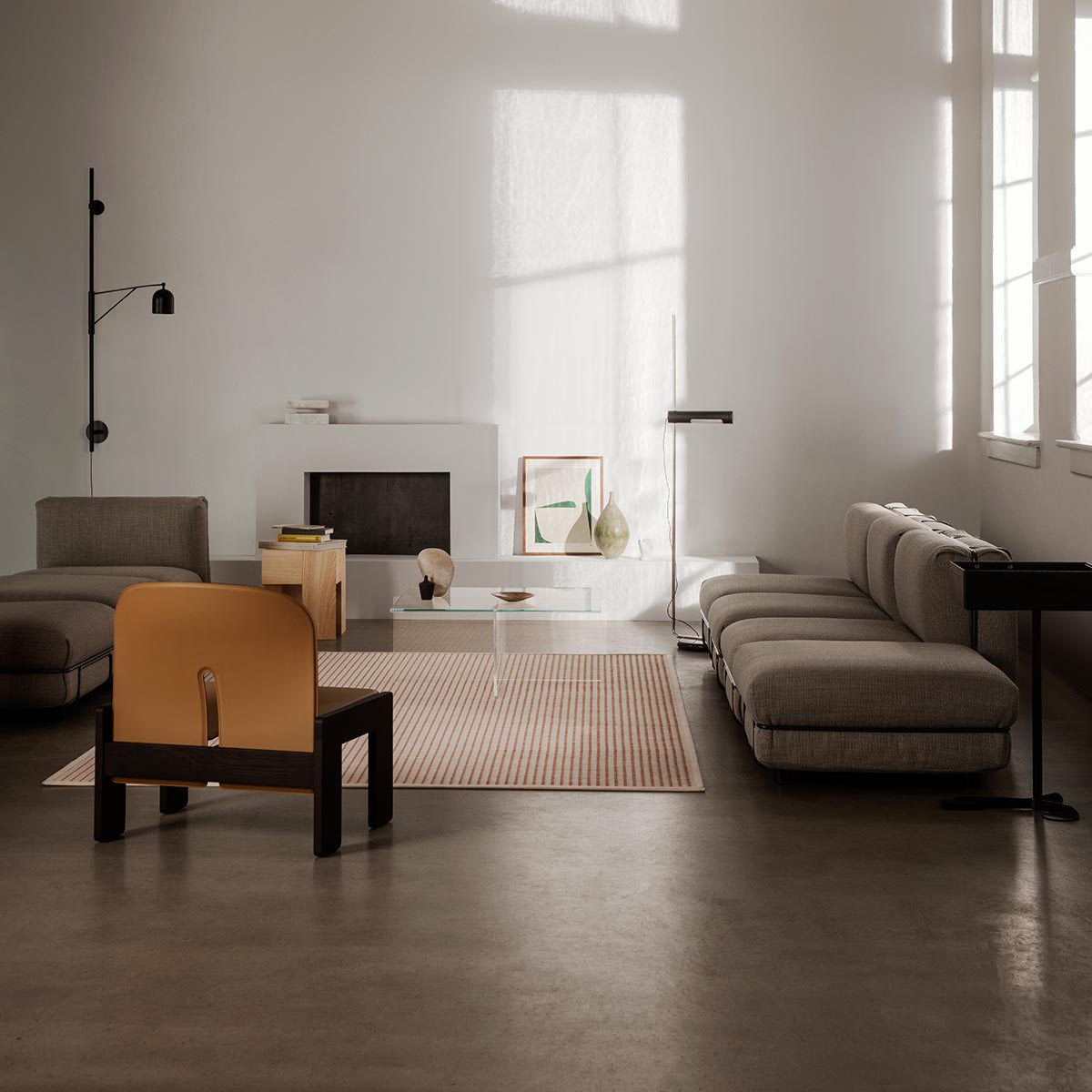 Scarpa 925 Lounge Chair | Naturale Saddle Leather Upholstery