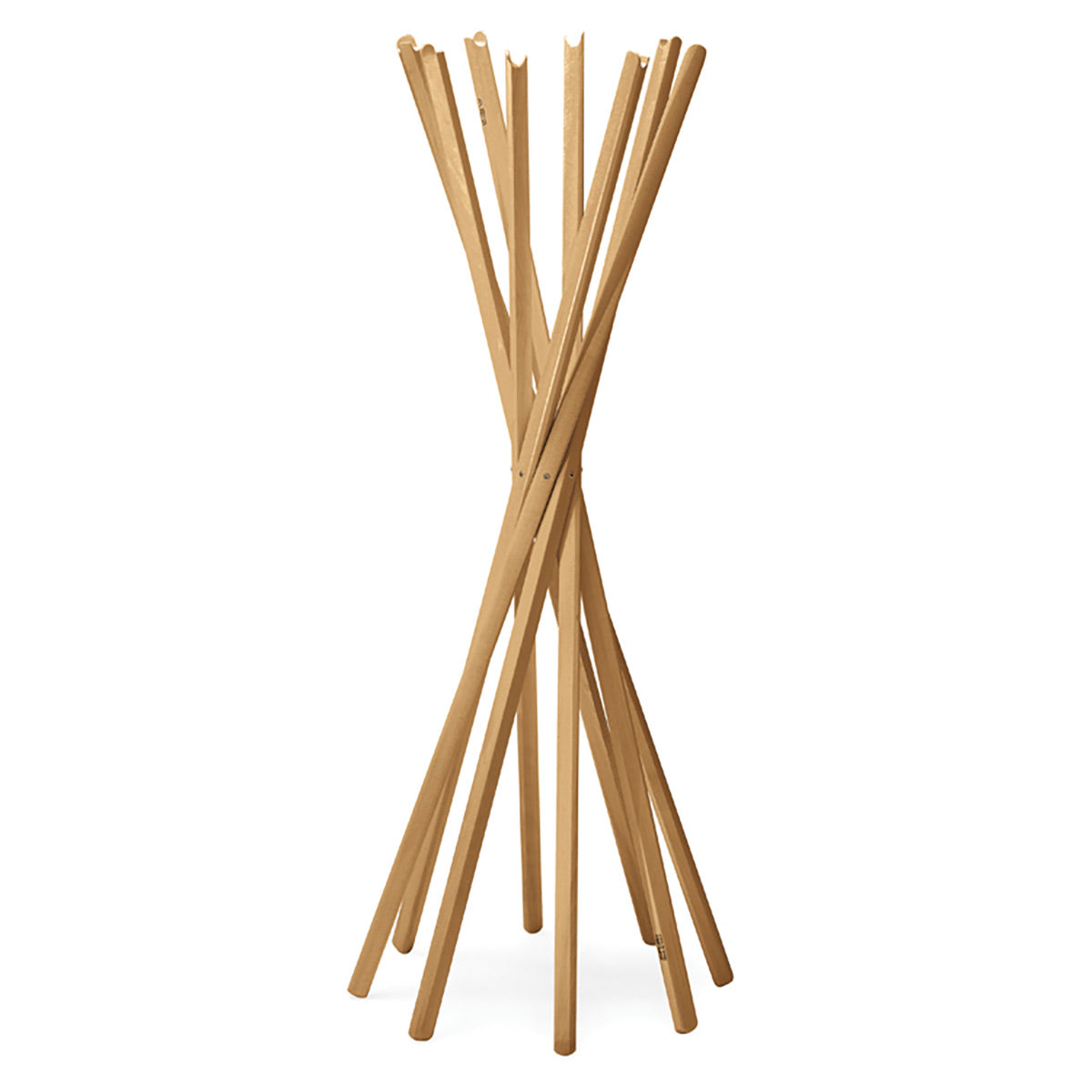 Sciangai Coat Stand | Natural Varnished Ash