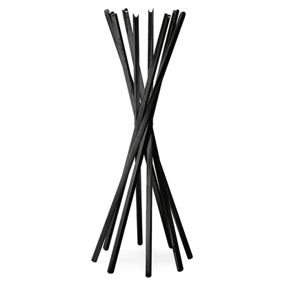 Sciangai Coat Stand | Black Varnished Ash