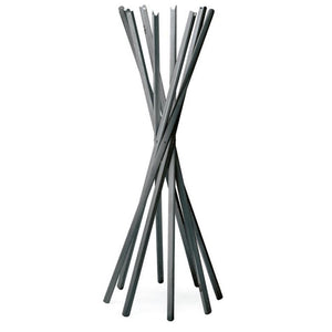Sciangai Coat Stand | Grey Varnished Ash