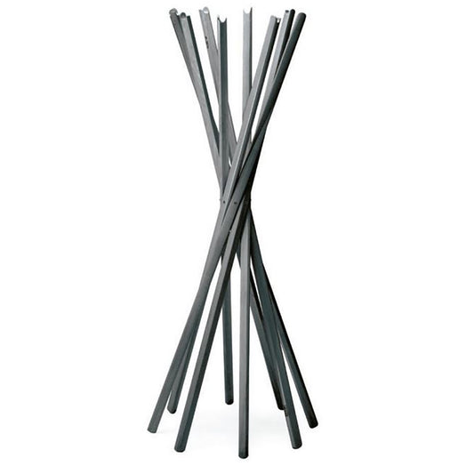 Sciangai Coat Stand | Grey Varnished Ash