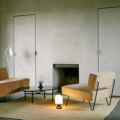 Seine Portable Lamp | White Glass Shade