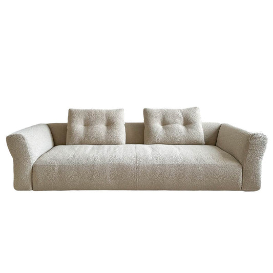 Sengu Bold 3 Seat Sofa | White Wool 13L453 Lookbold Upholstery