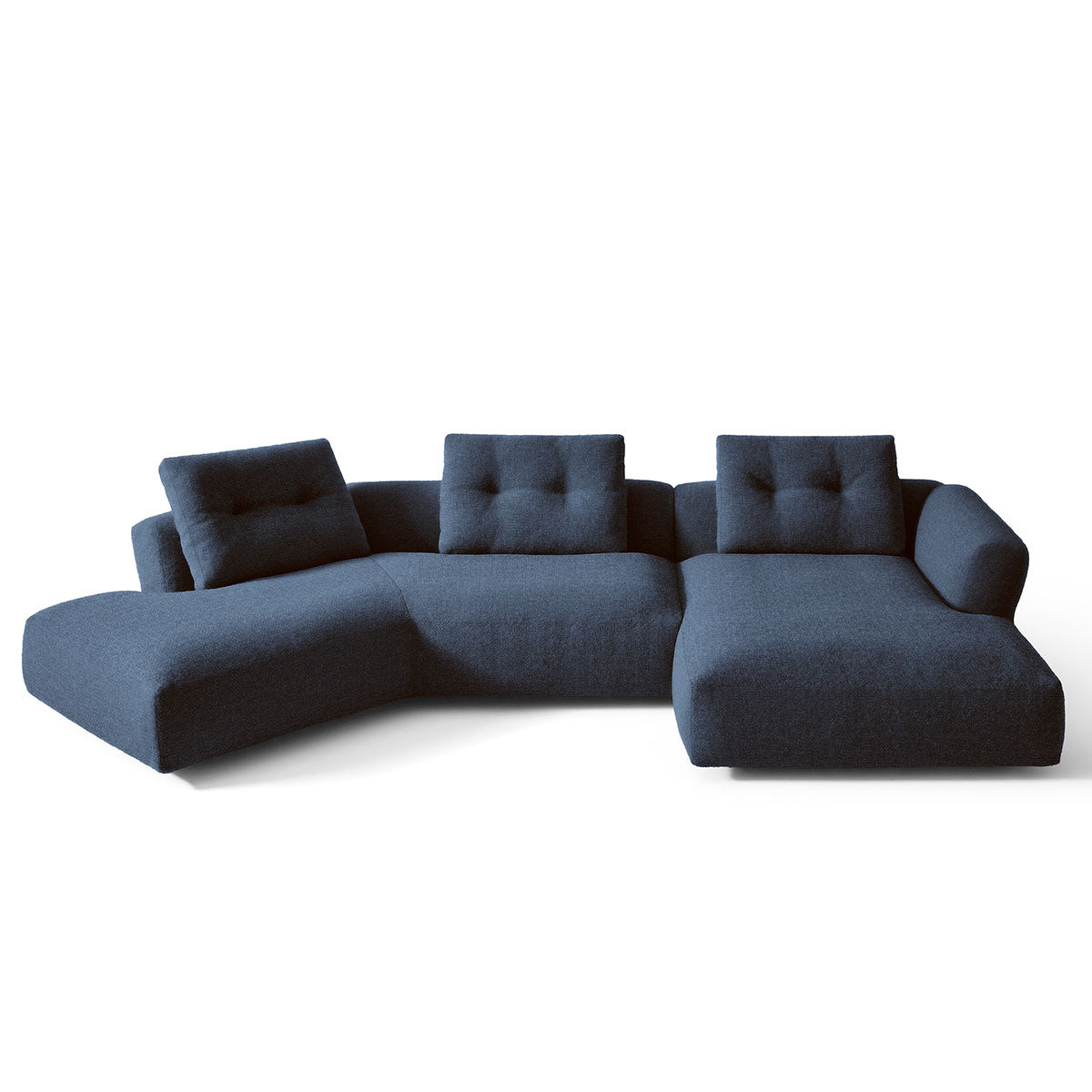 Sengu Bold Sofa | Teal Blue L460 Lookbold Upholstery