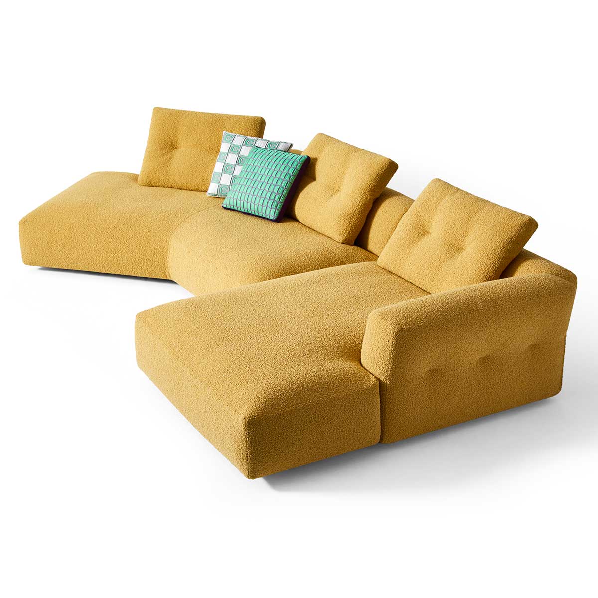 Sengu Bold Sofa | Sunflower Yellow 13L466 Lookbold Upholstery