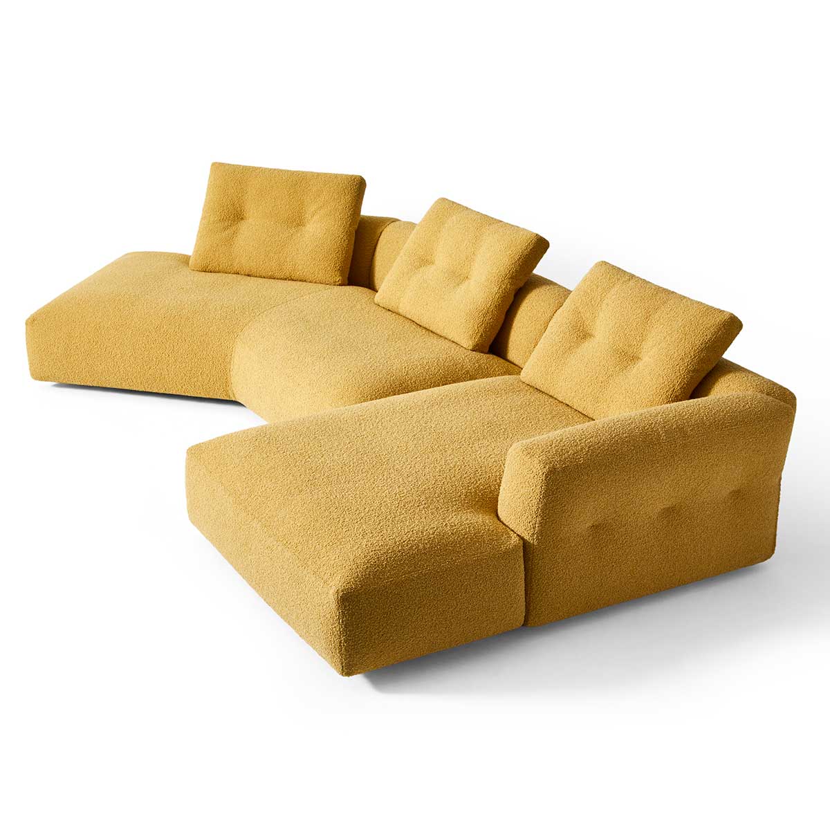 Sengu Bold Sofa | Sunflower Yellow 13L466 Lookbold Upholstery