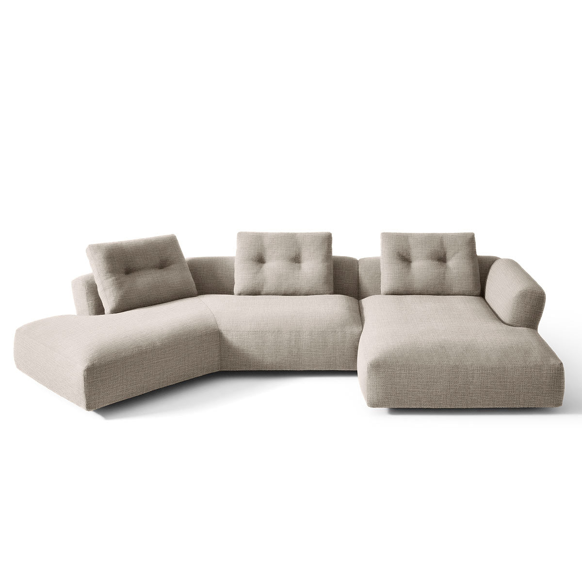 Sengu Bold Sofa | Beige Rope 13L454 Lookbold Upholstery