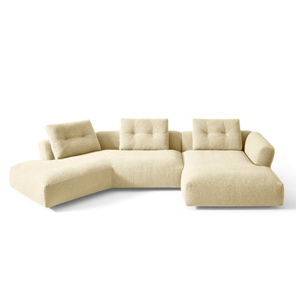 Sengu Bold Sofa | White Wool 13L453 Lookbold Upholstery