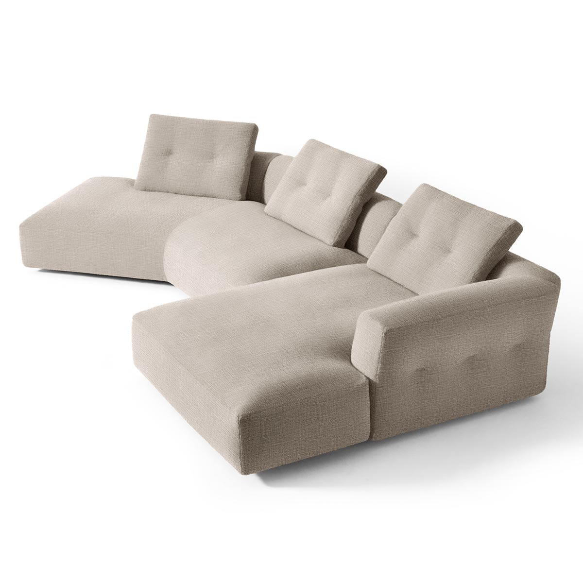 Sengu Bold Sofa | Beige Rope 13L454 Lookbold Upholstery